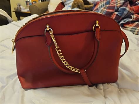 michael kors adele large dome satchel